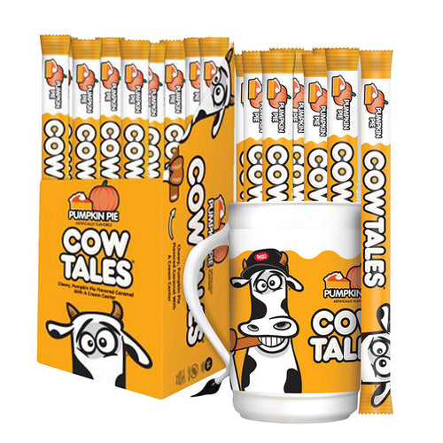 Goetze Pumpkin Pie Cow Tales Candy - 100 Count