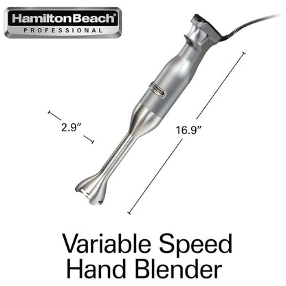 HAMILTON BEACH PROFESSIONAL 59750C Variable Speed Hand Blender - Refurbished with Home Essentials warranty
