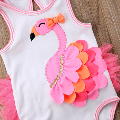 HAPPY FLAMINGO Romper