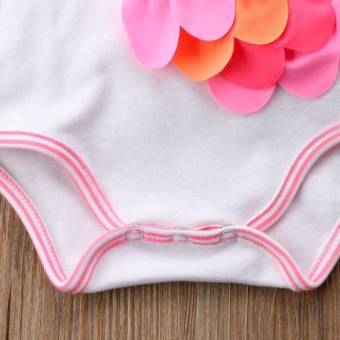HAPPY FLAMINGO Romper