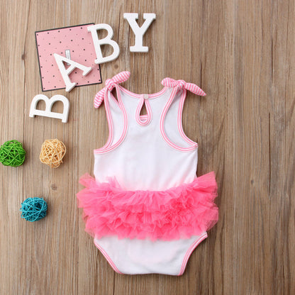 HAPPY FLAMINGO Romper