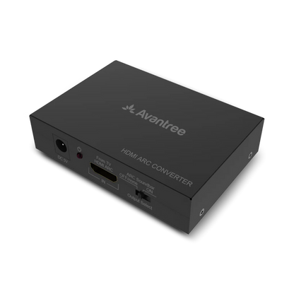 HAX05 HDMI ARC Audio Extractor Adapter for HDMI ARC TV and Soundbar, HDMI ARC Converter 5.1 PCM SPDIF + RCA Output CEC support