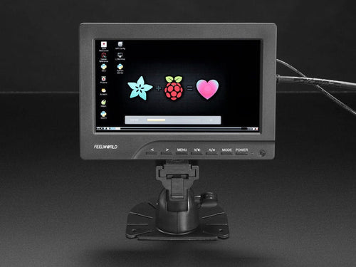 HDMI 4 Pi - 7" Display 1280x800 (720p) IPS - HDMI/VGA/PAL/NTSC [Discontinued] by The Pi Hut - The Pi Hut