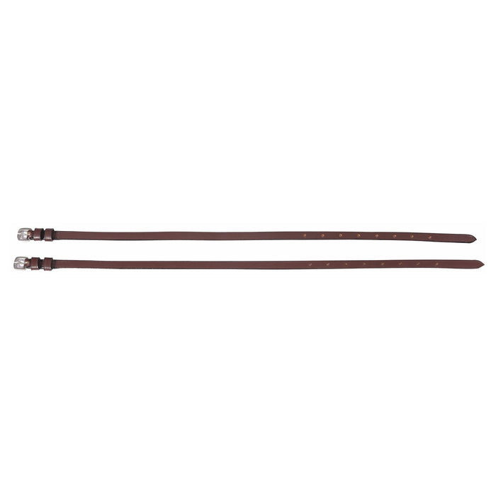 Henri de Rivel Leather Spur Straps with Plain Buckle