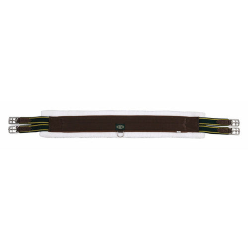Henri de Rivel Synthetic Fleece Girth-Brown