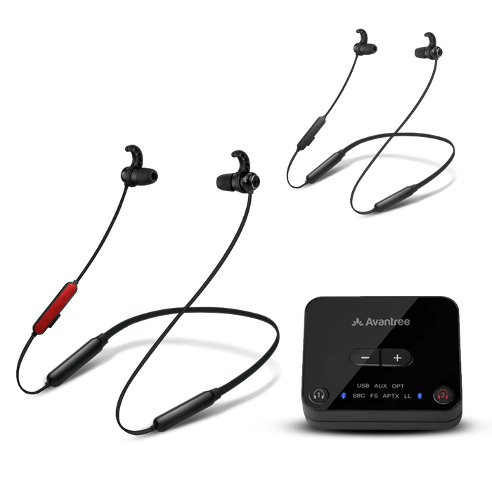 HT41866 Wireless Earbuds For TV Watching. supports TVs with optical, AUX (3.5mm). No HMDI