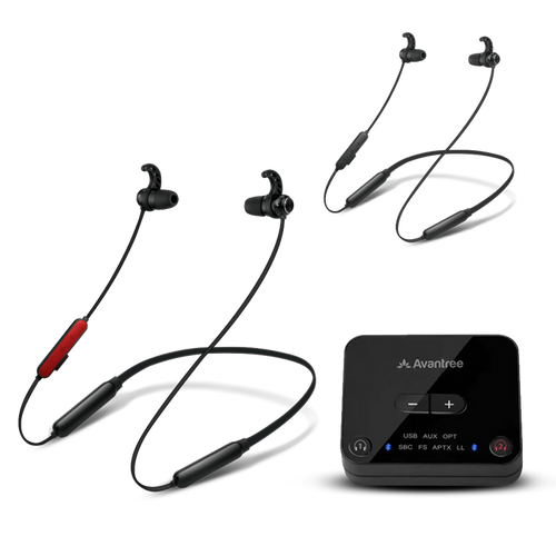 HT41866 Wireless Earbuds For TV Watching. supports TVs with optical, AUX (3.5mm). No HMDI
