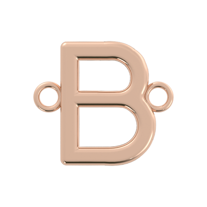 Initial Letter Connector  (14k Gold)