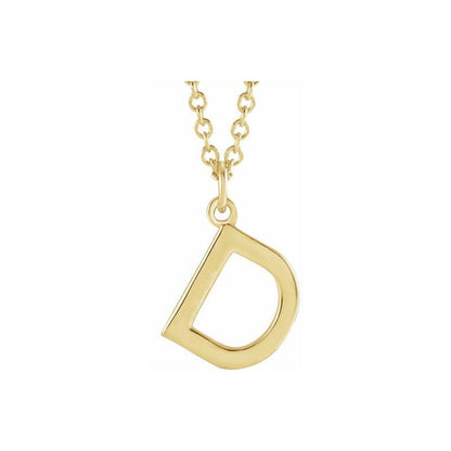 14k yellow gold / D