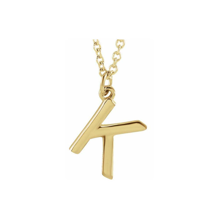 14k yellow gold / K