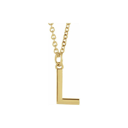 14k yellow gold / L