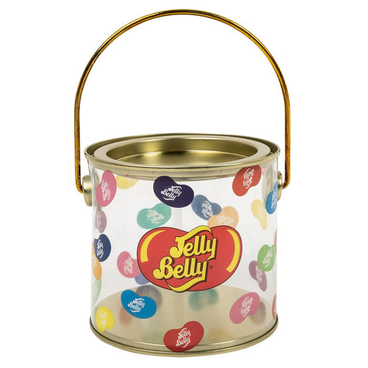 Jelly Belly Clear Pail Jelly Bean Candy - 12 Count