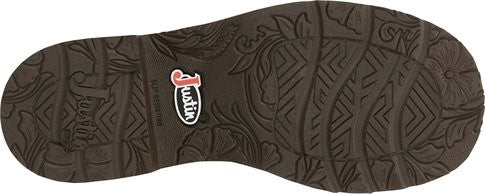 Justin Gypsy® Women's Lyla Round Toe Bay Brown Western Boot - Breeches.com