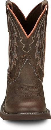 Justin Gypsy® Women's Lyla Round Toe Bay Brown Western Boot - Breeches.com