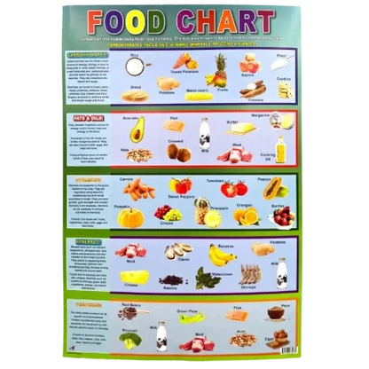 LEARNING CHARTS, EDUCATIONAL CHARTS WITH A VARIETY OF TOPICS AND VIBRANT COLOURS - 80396803438 Pie's Variety Store