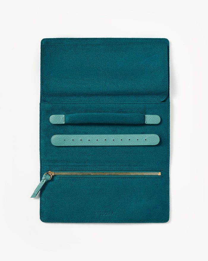 Leather Jewellery Roll | Lapis Blue Accessories Missoma