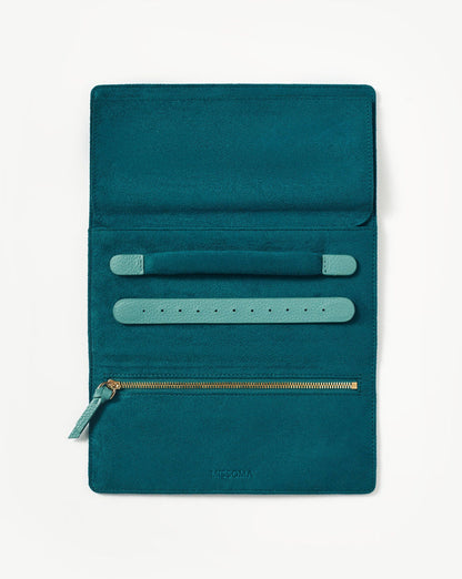 Leather Jewellery Roll | Lapis Blue Accessories Missoma