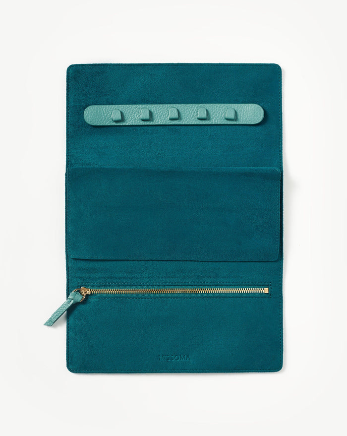 Leather Jewellery Roll | Lapis Blue Accessories Missoma