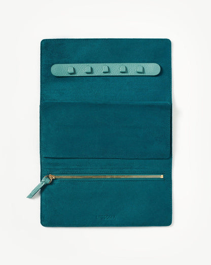 Leather Jewellery Roll | Lapis Blue Accessories Missoma