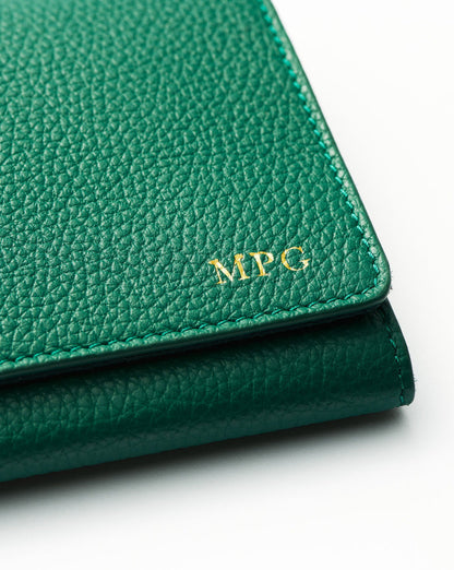 Leather Jewellery Roll | Malachite Green Accessories Missoma