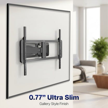 Low Profile Telescoping TV Wall Mount - 46" to 100" Screens