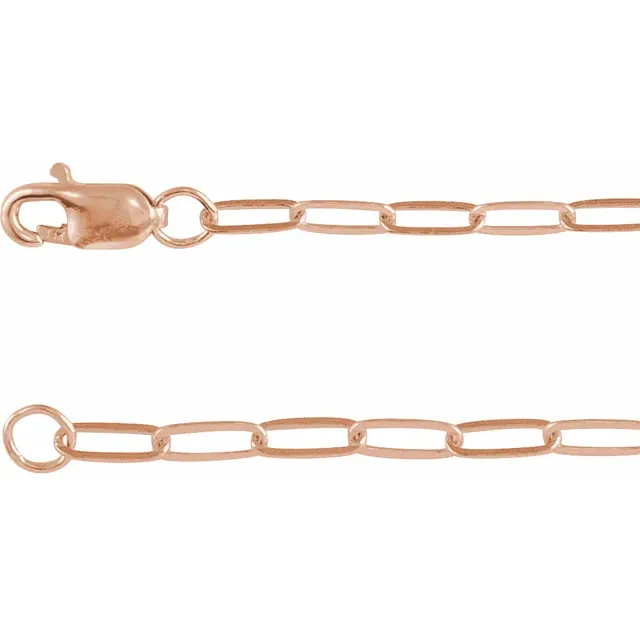 Luna Paper Clip Chain (2.1mm)