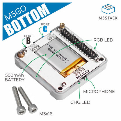 M5GO/FIRE Battery Bottom - m5stack-store