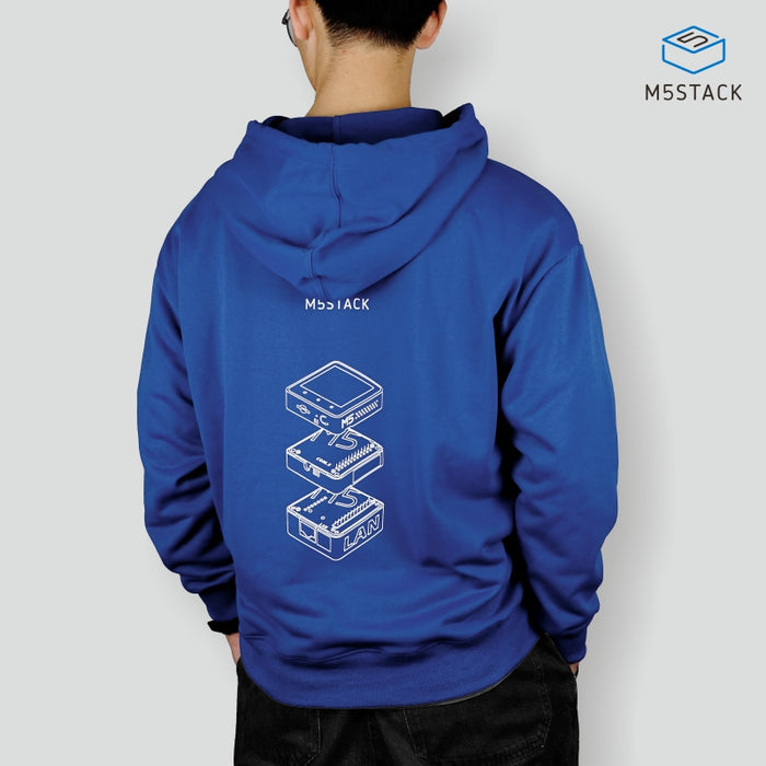 M5Stack Hoodie - Blue - m5stack-store