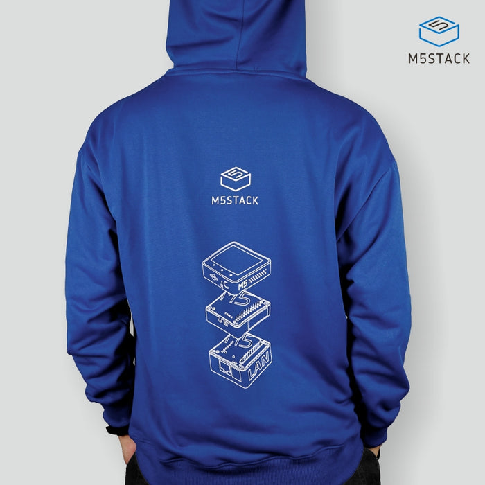 M5Stack Hoodie - Blue - m5stack-store