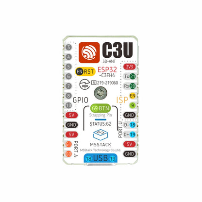 M5Stamp C3U (5pcs) - m5stack-store