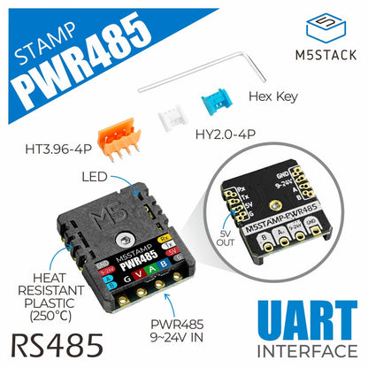 M5Stamp RS485 Module - m5stack-store