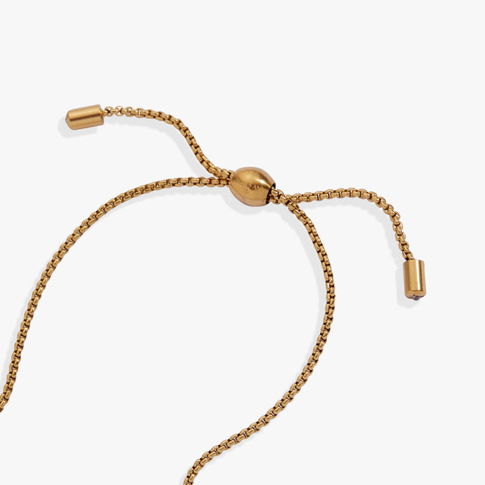 May Everyday Birthstone Pave Bolo Bracelet