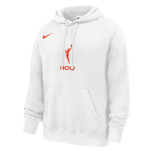 Men's WNBA Houston Nike Club Hoodie (White)