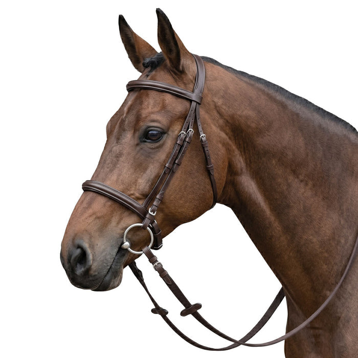 Miller's Flash Bridle crafted from Quality leather-Reins Included