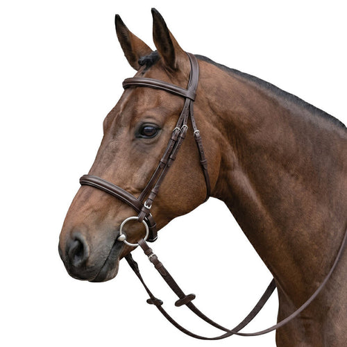 Miller's Flash Bridle crafted from Quality leather-Reins Included