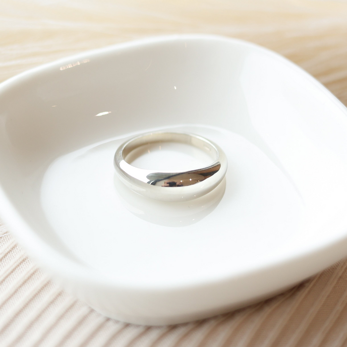 Modern Silver Ring