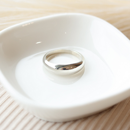 Modern Silver Ring