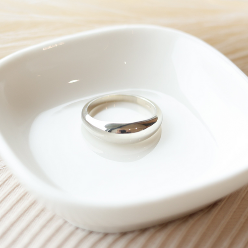 Modern Silver Ring