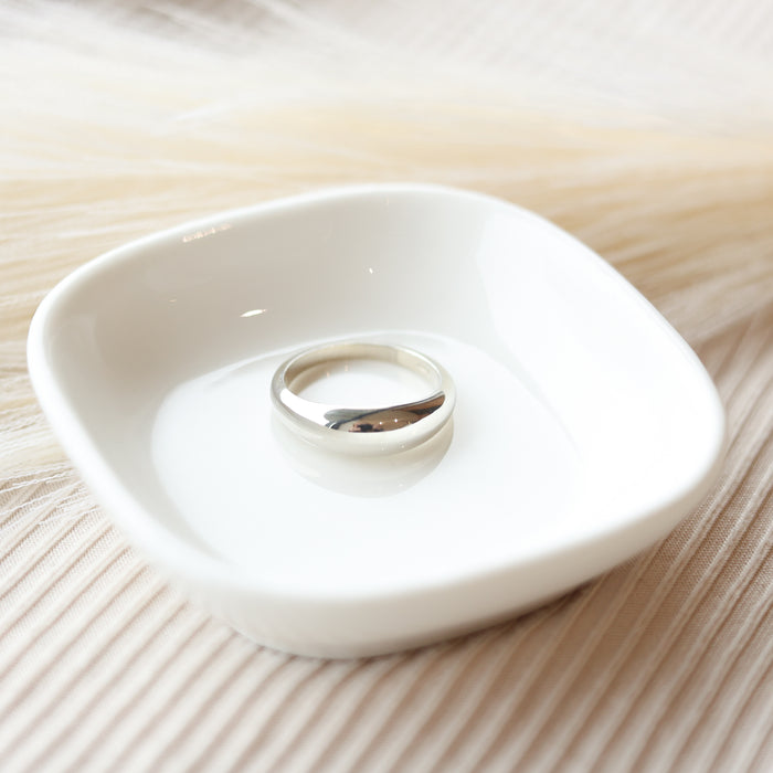 Modern Silver Ring