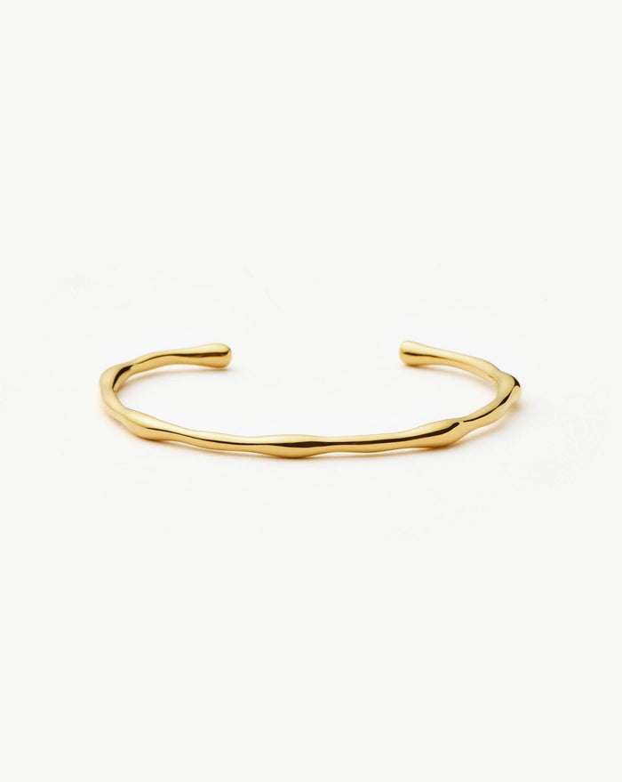 Molten Cuff Bracelet | 18ct Gold Plated Bracelets Missoma