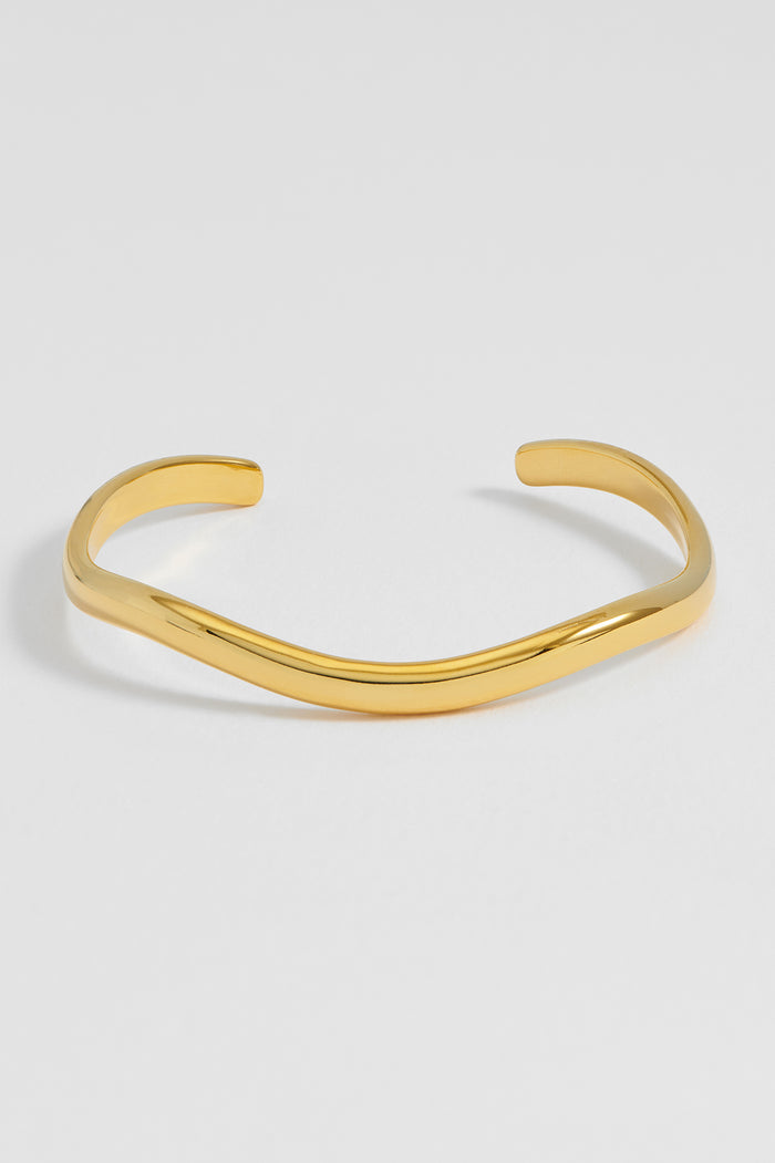 Molten Open Cuff Bangle