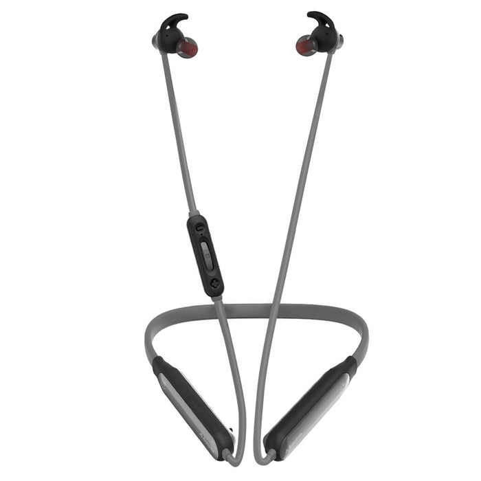 NB18 Neckband Bluetooth 5.0 Earbuds, Clear Dialogues and Enhanced Bass modes, 20 hours battery, extremely lightweight