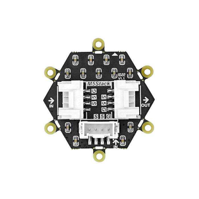 Neo HEX 37 RGB LED Board (WS2812) - m5stack-store