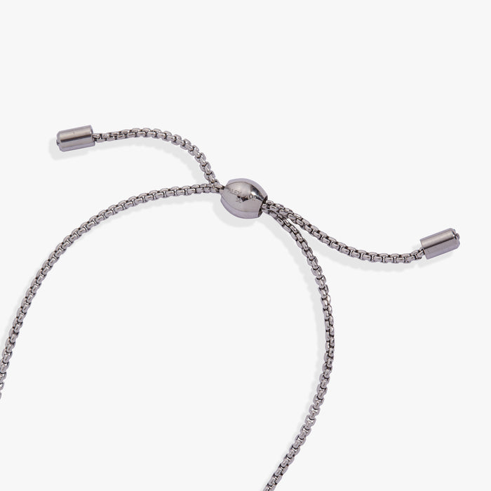 October Everyday Birthstone Pave Bolo Bracelet