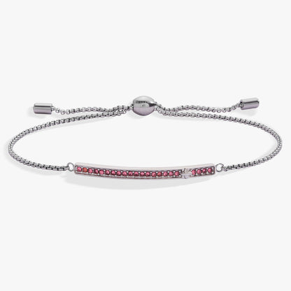 October Everyday Birthstone Pave Bolo Bracelet