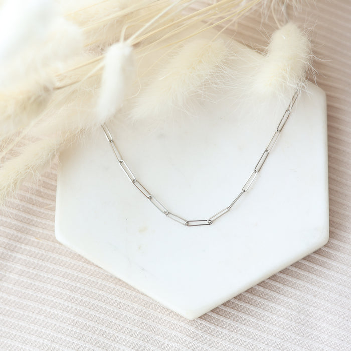 Paper Clip Necklace