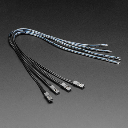 Pig-Tail Cables - 0.1" 2-pin - 4 Pack by Adafruit - The Pi Hut