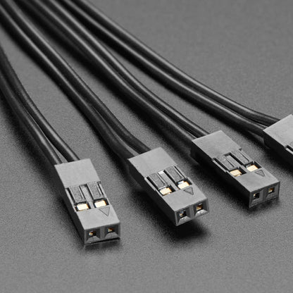 Pig-Tail Cables - 0.1" 2-pin - 4 Pack by Adafruit - The Pi Hut