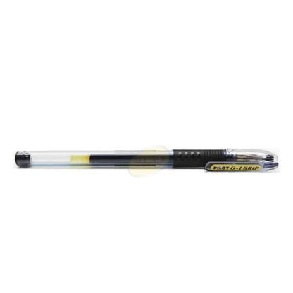 Pilot G-1 Grip Pen, Black, Medium 0.7mm - 4902505158834 Pie's Variety Store