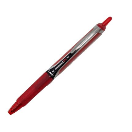 Pilot V5 Grip Retractable Pen Red 0.5 - 4902505342875